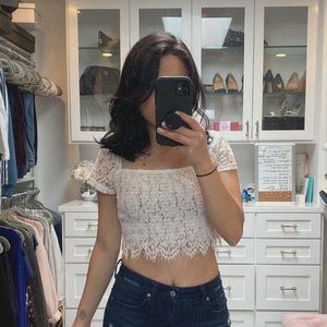 Lace Crop Top